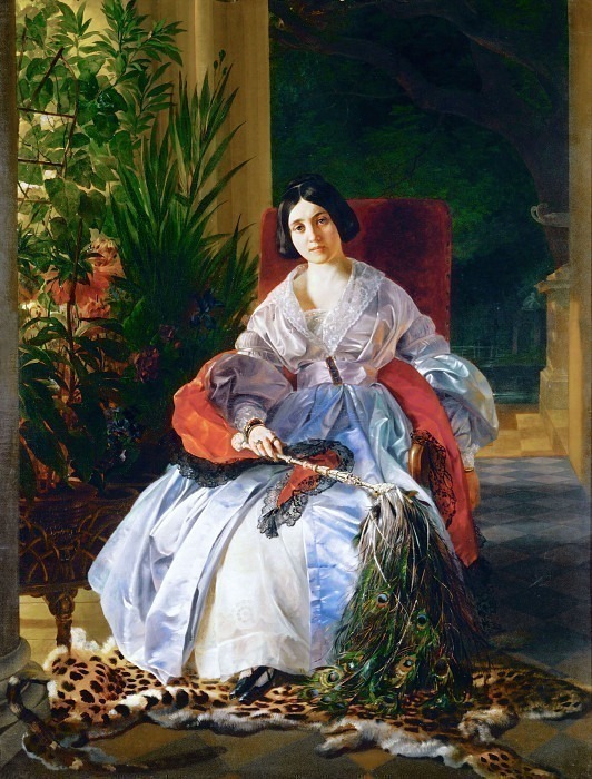 Портрет светлейшей княгини Елизаветы Павловны Салтыковой картина