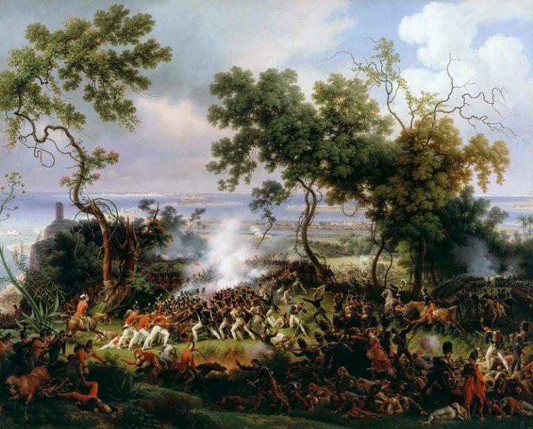 Луи-Франсуа Лежен – Битва при Чиклане 5 марта 1811 года картина