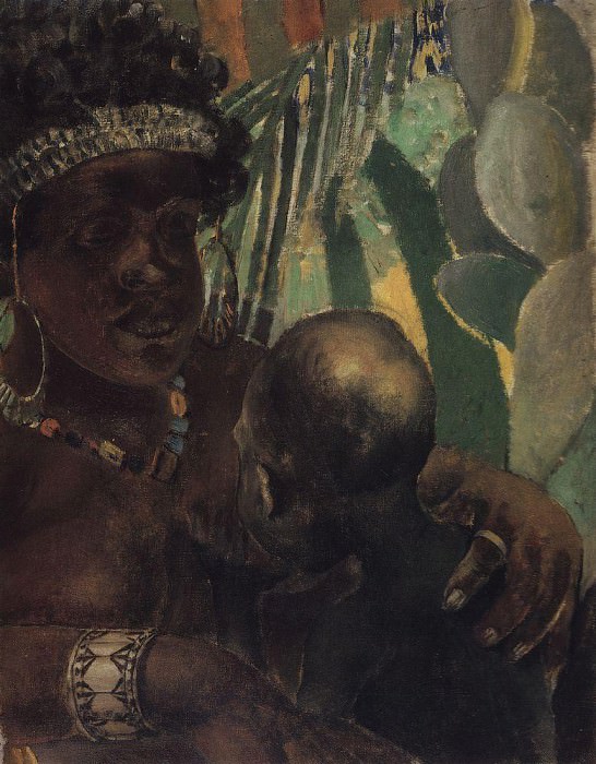 Негритянка. 1907 картина