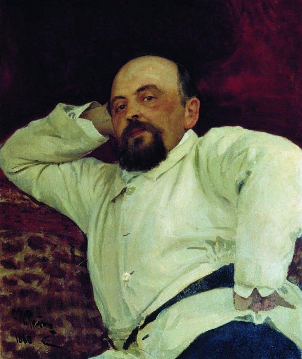 Портрет С. И. Мамонтова картина