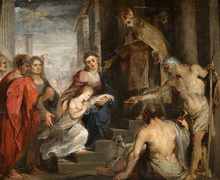 Введение Марии в храм картина